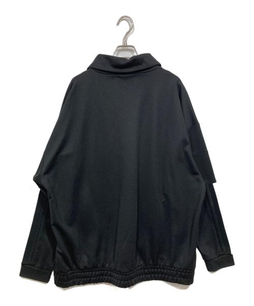 ADRER（アドラー）ADRER (アドラー) LINE SLEEVE TRACK JACKET / ラインスリーブトラックジャケット ブラック サイズ:Ｓの古着・服飾アイテム