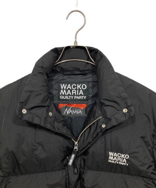 WACKO MARIA（ワコマリア）WACKO MARIA (ワコマリア) NANGA (ナンガ) ダウンジャケット ブラック サイズ:Mの古着・服飾アイテム