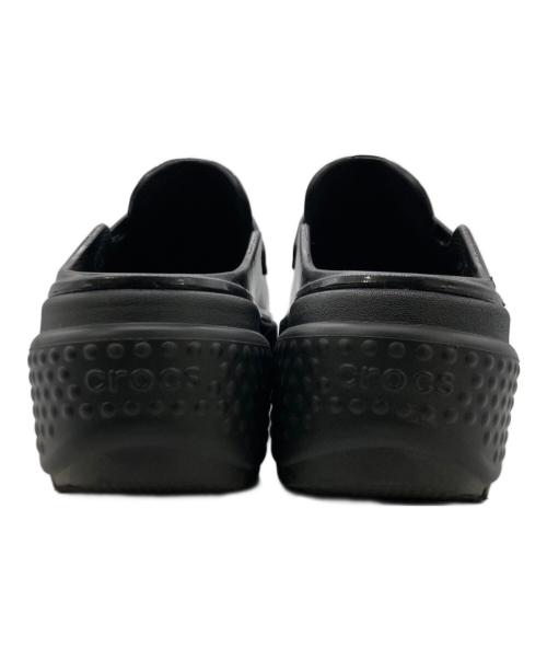 crocs（クロックス）crocs (クロックス) stomp high shine loafer ブラック サイズ:25cmの古着・服飾アイテム
