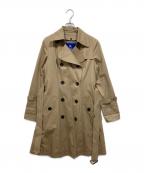 BURBERRY BLUE LABELバーバリーロンドンブルーレーベル）の古着「ライナー付トレンチコート」｜ベージュ