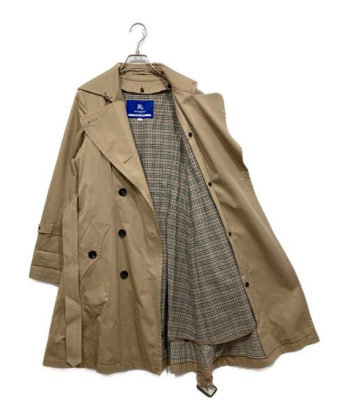 BURBERRY BLUE LABEL（バーバリー ブルー レーベル）BURBERRY BLUE LABEL (バーバリーロンドンブルーレーベル) ライナー付トレンチコート ベージュ サイズ:40の古着・服飾アイテム