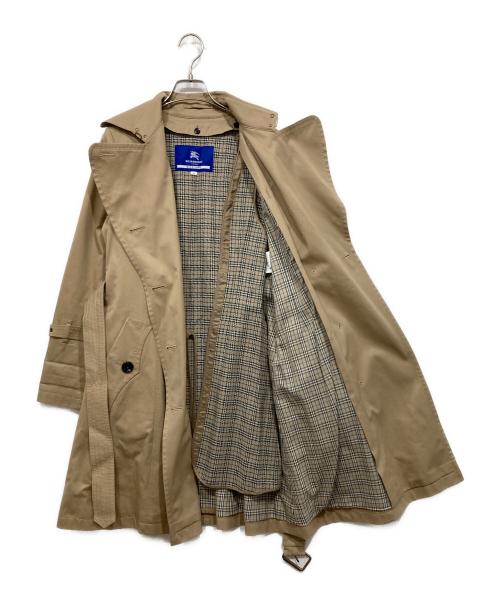 BURBERRY BLUE LABEL（バーバリー ブルー レーベル）BURBERRY BLUE LABEL (バーバリーロンドンブルーレーベル) ライナー付トレンチコート ベージュ サイズ:40の古着・服飾アイテム