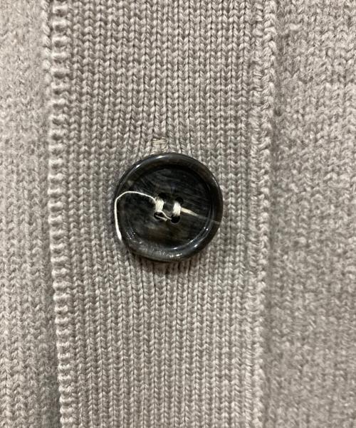 AMI Alexandre Mattiussi（アミアレクサンドルマテュッシ）AMI Alexandre Mattiussi (アミアレクサンドルマテュッシ) メリノウールフェルトニットカーディガン ブラウン サイズ:Mの古着・服飾アイテム