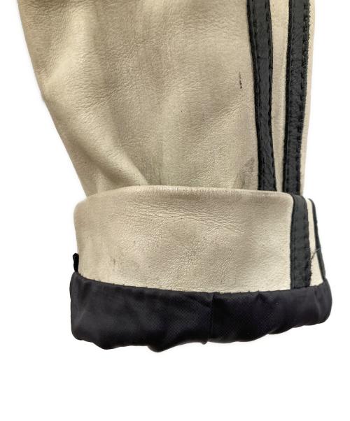 Schott（ショット）Schott (ショット) レザージャケット ホワイト サイズ:XLの古着・服飾アイテム