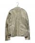 Schott (ショット) レザージャケット ホワイト サイズ:XL：12000円