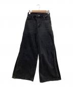 adidasアディダス）の古着「ウォッシュドデニムパンツ」｜グレー