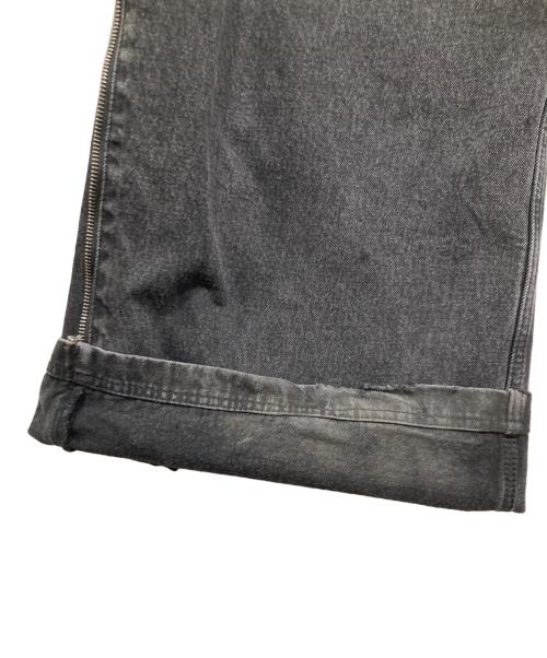 adidas（アディダス）adidas (アディダス) ウォッシュドデニムパンツ グレー サイズ:W26の古着・服飾アイテム