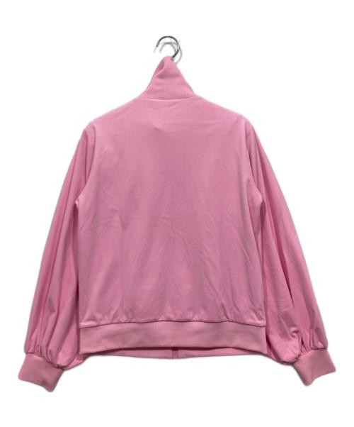 adidas（アディダス）adidas (アディダス) ベロアトラックジャケット ピンク サイズ:Lの古着・服飾アイテム