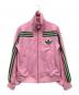 adidas（アディダス）の古着「ベロアトラックジャケット」｜ピンク