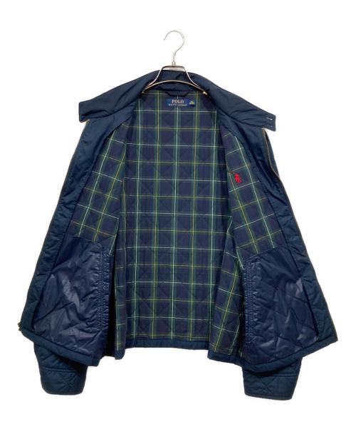 POLO RALPH LAUREN（ポロ・ラルフローレン）POLO RALPH LAUREN (ポロ・ラルフローレン) キルティングジャケット ネイビー サイズ:XXLの古着・服飾アイテム