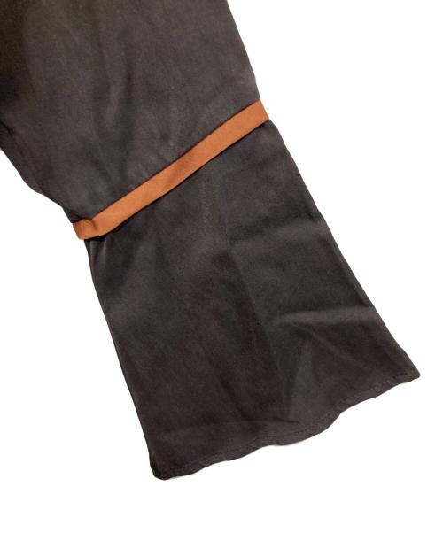 PUBLIC TOKYO（パブリックトウキョウ）PUBLIC TOKYO (パブリックトウキョウ) ブラウスコンビワンピース ブラウン サイズ:Freeの古着・服飾アイテム