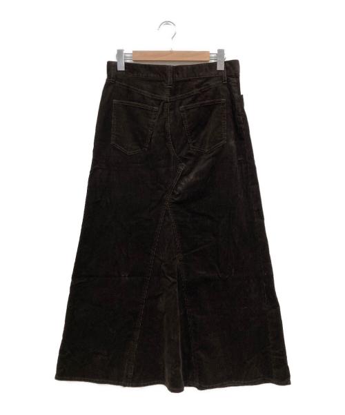 Spick and Span（スピック＆スパン）Spick and Span (スピックアンドスパン) ストレッチコーデュロイスカート/25年モデル ブラウン サイズ:Sの古着・服飾アイテム