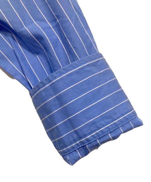 JOURNAL STANDARD（ジャーナルスタンダード）JOURNAL STANDARD (ジャーナルスタンダード) C/Lyストライプシャツ ブルー サイズ:Fの古着・服飾アイテム