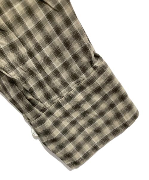 Spick and Span（スピック＆スパン）Spick and Span (スピック＆スパン) コットンボイルチェックシャツ グレー サイズ:Freeの古着・服飾アイテム