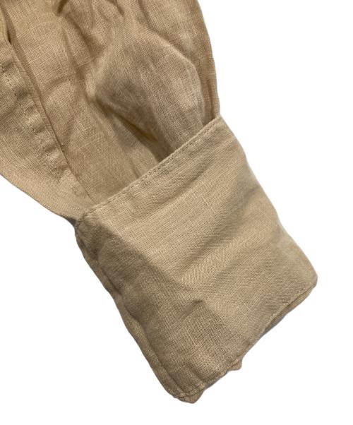 SLOBE IENA（スローブ イエナ）SLOBE IENA (スローブ イエナ) リネンコットンレギュラーシャツ/ 25年モデル ベージュ サイズ:Freeの古着・服飾アイテム