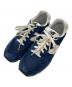 NEW BALANCE（ニューバランス）の古着「ローカットスニーカー」｜ネイビー
