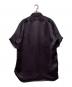 Needles (ニードルズ) Work Shirt Poly Sateen ブラック×パープル サイズ:M：10000円