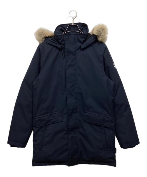 Quartz Co（クオーツコー）Quartz Co (クオーツコー) ダウンコート ネイビー サイズ:Mの古着・服飾アイテム