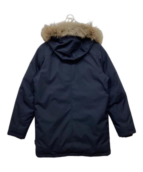 Quartz Co（クオーツコー）Quartz Co (クオーツコー) ダウンコート ネイビー サイズ:Mの古着・服飾アイテム