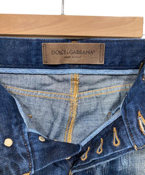 DOLCE & GABBANA（ドルチェ＆ガッバーナ）DOLCE & GABBANA (ドルチェ＆ガッバーナ) デニムパンツ ブルー サイズ:Lの古着・服飾アイテム