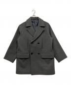 nano・universeナノ・ユニバース）の古着「Pコート」｜グレー