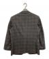 D'URBAN (ダーバン) テーラードジャケット / ストレッチ ウール混ジャケット / ロロピアーナ / チェック グレー サイズ:サイズ表記なし：6000円