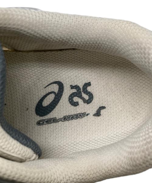 asics（アシックス）asics (アシックス) ローカットスニーカー ホワイト サイズ:23.5cmの古着・服飾アイテム