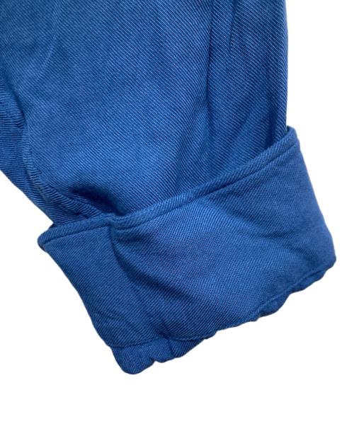 Graphpaper（グラフペーパー）Graphpaper (グラフペーパー) 長袖シャツ / SIDOGRAS Twill Viscose Oversized Sleeping Shirt ブルー サイズ:1の古着・服飾アイテム