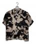 BUDSPOOL（バッズプール）の古着「浮蓮華 HAWAIIAN SHIRT」｜ブラック×ベージュ