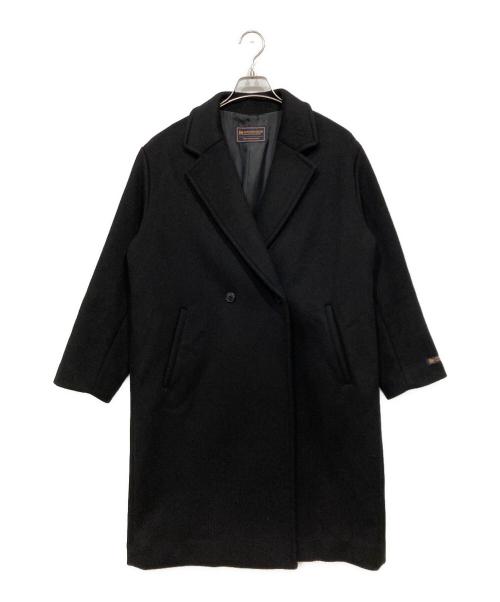 JOURNAL STANDARD relume（ジャーナルスタンダード レリューム）JOURNAL STANDARD relume (ジャーナルスタンダード レリューム) スーパーファインビーバーチェスターコート ブラック サイズ:36の古着・服飾アイテム