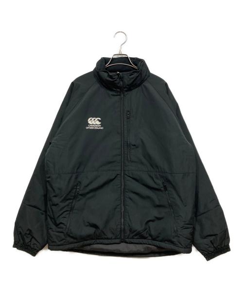 CANTERBURY OF NEWZEALAND（カンターベリーオブニュージーランド）CANTERBURY OF NEWZEALAND (カンターベリーオブニュージーランド) フレックスウォームインサレーションジャケット ブラック サイズ:Lの古着・服飾アイテム