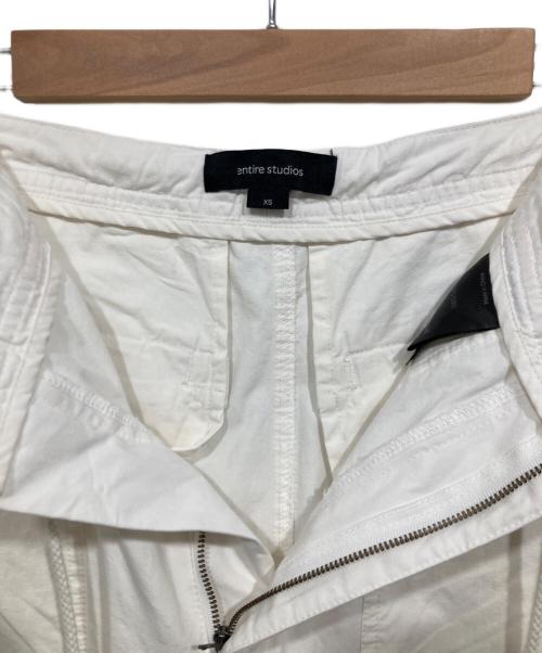 entire studios（エンタイアスタジオ）entire studios (エンタイアスタジオ) FREIGHT CARGO ホワイト サイズ:XSの古着・服飾アイテム