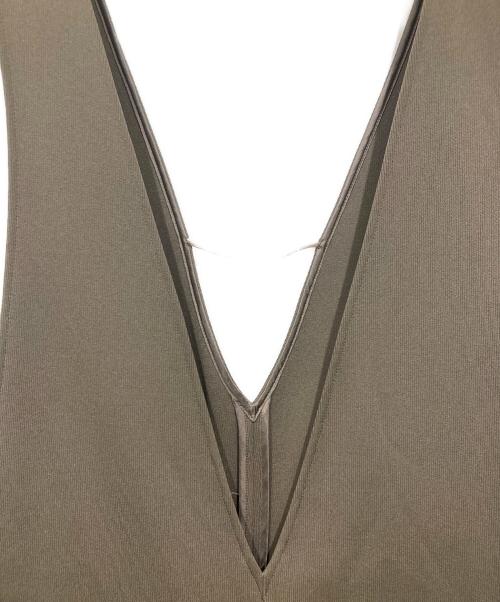 GALLARDA GALANTE（ガリャルダガランテ）GALLARDA GALANTE (ガリャルダガランテ) フレアジャンパースカート ベージュ サイズ:Freeの古着・服飾アイテム