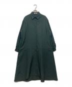 Rumcheラムシェ）の古着「シャツワンピース」｜グリーン