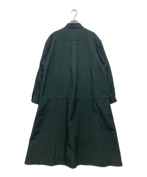 Rumche（ラムシェ）Rumche (ラムシェ) シャツワンピース グリーン サイズ:Freeの古着・服飾アイテム