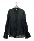 STUMBLYスタンブリ―）の古着「シアーシャツ」｜ブラック