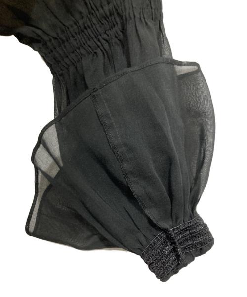 STUMBLY（スタンブリ―）STUMBLY (スタンブリ―) シアーシャツ ブラック サイズ:38の古着・服飾アイテム