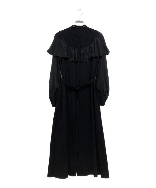 Loulou Willoughby（ルルウィルビー）Loulou Willoughby (ルルウィルビー) レースワンピース ブラック サイズ:2の古着・服飾アイテム