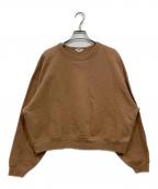 AURALEE×IENA別注オーラリー×イエナ）の古着「別注SUPER SOFT ビッグスウェット」｜ブラウン