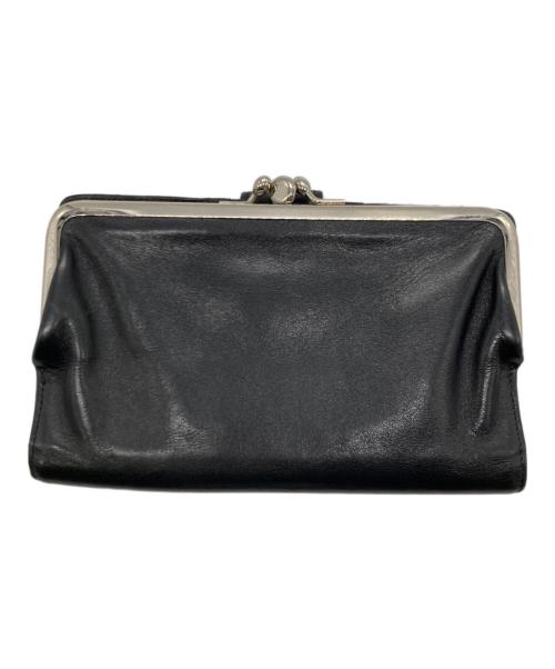 Y's（ワイズ）Y's (ワイズ) がま口財布 ブラックの古着・服飾アイテム