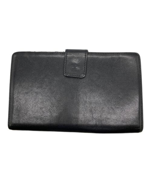 Y's（ワイズ）Y's (ワイズ) がま口財布 ブラックの古着・服飾アイテム