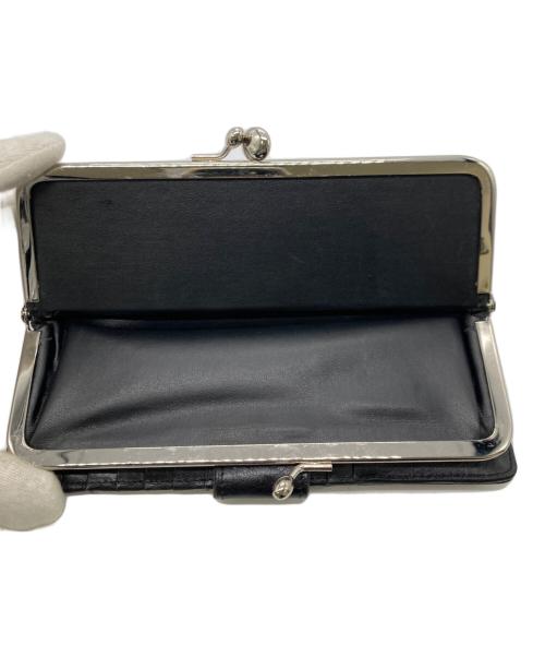 Y's（ワイズ）Y's (ワイズ) がま口財布 ブラックの古着・服飾アイテム