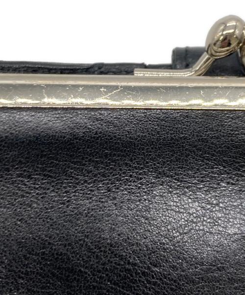 Y's（ワイズ）Y's (ワイズ) がま口財布 ブラックの古着・服飾アイテム