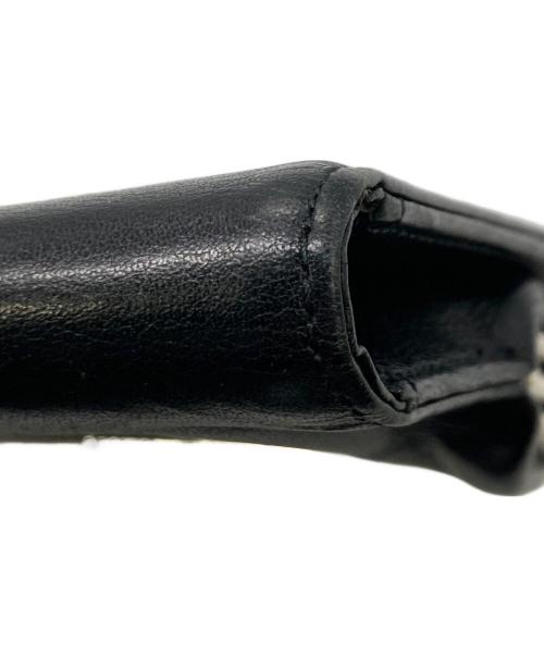 Y's（ワイズ）Y's (ワイズ) がま口財布 ブラックの古着・服飾アイテム