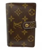 LOUIS VUITTONルイ ヴィトン）の古着「がま口2つ折り財布」｜ブラウン