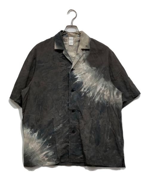 VEIN（ヴェイン）vein (ヴェイン) タイダイ染め ショートスリーブシャツ グレー サイズ:3の古着・服飾アイテム