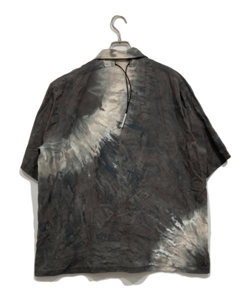 VEIN（ヴェイン）vein (ヴェイン) タイダイ染め ショートスリーブシャツ グレー サイズ:3の古着・服飾アイテム