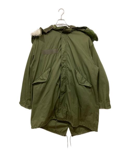 US ARMY（ユーエスアーミー）US ARMY (ユーエスアーミー) M-65 フィッシュテールパーカー フルセット カーキ サイズ:Mの古着・服飾アイテム