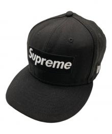 New Era×SUPREME（ニューエラ×シュプリーム）の古着「ボックスロゴキャップ」｜ブラック