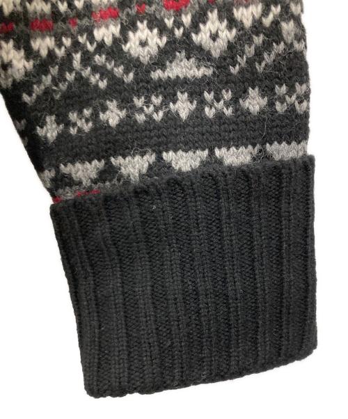 POLO RALPH LAUREN（ポロ・ラルフローレン）POLO RALPH LAUREN (ポロ・ラルフローレン) ウールニット ブラック サイズ:Lの古着・服飾アイテム